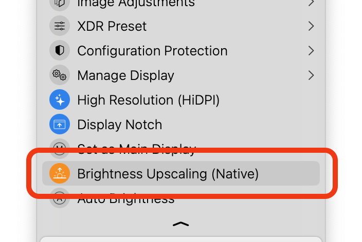 軟體增強選單切換